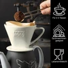 Caffé Italia Keraminis Kavos Filtras Dydis 2 - Baltas