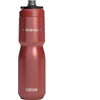 Camelbak Podium Steel Insulated dviračio gertuvė, nerūdijančio plieno, skirta dviračių sportui, fitnesui, sportui, telpa į daugumą dviračių laikiklių, 22oz, Sierra Raudona