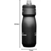 Camelbak Podium vandens butelis, unisex, suaugusiems, 1875001071, 001 juodas/pilkas, 710 ml