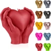 Candellana širdies formos žvakė aesthetic 140 x 90 x 150 mm - kerzen aesthetic 3d - candles aesthetic hand - dekoratyvinės žvakės dovana - aesthetic candle - dekokerze - kerze dekorativ - candle decoration