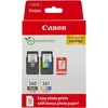 Canon Pg-560/cl-561 Rašalo Kasetės su 50 lapų Nuotraukų Popieriaus