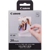 Canon Xc-20l originalus rašalo kasetės / popieriaus rinkinys, 20 lapų, kreditinės kortelės dydis 5,4 x 8,5 cm, skirtas Canon Selphy Qx20 foto spausdintuvams (lipnus, lipdukas, lipdukas, lipnus pagrindas, termosublimacija)