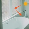 Capastec trikampio prizmės rašto langų plėvelė privatumui, langų plėvelė, nepermatoma, lipni, apsauga nuo Uv spindulių biurui, svetainei, 100 cm ilgio x 45 cm pločio