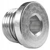 Car Man Sriegiuotas hidraulinis kamštis M10x1 Din908 Zn su tarpine - Smarland.pl