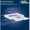 Care+protect universalus tarpinis rėmas su ištraukiama baze skalbimo mašinoms ir džiovyklėms, tinkamas prietaisams, kurių gylis 47–62 cm, vietą taupantis, baltas, kvadratinis priekis
