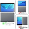 Casafuny dėklas, skirtas Huawei Mediapad M5/m5 Pro 10.8 colių 2018, Pu odos planšetinio kompiuterio apsauginis dėklas su stovo funkcija ir automatiniu miego/pabudimo režimu, skirtas Mediapad Mediapad M5 10 / M5 10 Pro, rudas