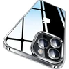 Casekoo crystal clear dėklas, skirtas iphone 14 pro, niekada negelstantis, nesunaikinama karinė apsauga, atsparus smūgiams, atsparus įbrėžimams, apsauginis dėklas, plonas mobiliojo telefono dėklas, skaidrus