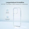 Casekoo crystal clear dėklas, skirtas iphone 14 pro, niekada negelstantis, nesunaikinama karinė apsauga, atsparus smūgiams, atsparus įbrėžimams, apsauginis dėklas, plonas mobiliojo telefono dėklas, skaidrus