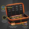 Casemaster Plazma Plus dėklas 3 strėlėms minkštiems ir plieniniams smiginiams su didele priekine kišene, integruotu laikymo vamzdeliu ir kišenėmis plunksnoms, antgaliams, koteliams ir asmeniniams daiktams