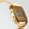 Casio A158wegv-9aef Laikrodis su auksine apyranke