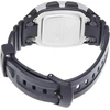 Casio W-96h-1aves skaitmeninis laikrodis su plastikine apyranke
