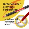 Castle Art Supplies 72 spalvų pieštukų rinkinys, aukštos kokybės spalvoti šerdelės su minkštu pagrindu patyrusiems menininkams, profesionalams ir spalvų menininkams, tvirtas užtrauktuku užsegamas dėklas