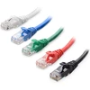 Cat 6 Lan kabelis 30 cm, 5 spalvų rinkinys