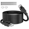 Cat 6 Lan kabelis 30m lauko, atsparus Uv ir vandeniui, 10gbps