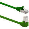 Šakotuvas Cat 6 tinklo kabelis Sftp Pimf, 1000mbit/s, Rj45, 90 laipsnių kampas