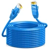 Cat 6a lauko lan kabelis, 30 m tinklo kabelis, lauko vandeniui atsparus tiesioginio įkasimo lldpe ethernet kabelis - 24awg 10gbps 500mhz didelio greičio gigabitinis wifi kabelis