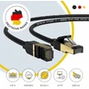 Cat 8 Ethernet kabelis 3m, 40 Gbps, 2000 Mhz, Rj45, juodas
