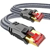 Cat 8 Lan kabelis 3m, 40 Gbps tinklo kabelis, 2000 Mhz
