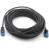 Cat6 tinklo kabelis 3m, juodas, plonas ir lankstus, 1000 Mbit/s
