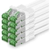 Cat7 Ethernet Kabelis 10 Gb/s S-ftp Pimf su Rj45 jungtimis