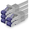 Cat7 Ethernet kabelis 10 Gb/s Sftp Pimf su Rj45 jungtimi