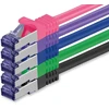 Cat.7 Ethernet kabelis 10 Gb/s Sftp Pimf su Rj45 jungtimis