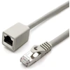Cat7 tinklo kabelio prailgintuvas 3m, pilkas, 10 Gb/s