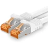 Cat.7 tinklo kabelis, 10 Gb/s, Sftp Pimf Lszh, baltas