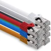 Cat.7 tinklo kabelis, patch kabelis, ethernet kabelis, lan kabelis, cat.7 s-ftp pimf lszh, suderinamas su cat5e, cat5, cat6, cat8, 10gb s