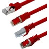 Cat7 tinklo kabelis Sftp 10m raudonas su Rj45 jungtimis
