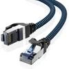 Cat8 Ethernet kabelis, 7.5 m, S/ftp, 40 Gbps, 2000 Mhz