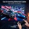 Cat8 Ethernet tinklo kabelis, 7m, 40gbps, 2000mhz, S/ftp, Rj45