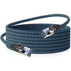 Cat8 tinklo kabelis, 30m, Rj45, 40 Gbps, 2000 Mhz