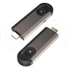 Catmart belaidis hdmi siųstuvas ir imtuvas - hd 1080p belaidė pristatymo įranga hdmi adapteris palaiko 2.4/5ghz, skirtas ultra hd vaizdo/garso srautiniam perdavimui iš nešiojamojo kompiuterio, kompiuterio į hdtv/projektorių