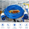 Cee adapterio kabelis karavanui, kempingui cee adapterio kabelis, cee kabelis, ilginamasis kabelis naudojimui lauke, cee jungtis schuko kištukas, 230 v 16 a (3m)