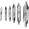Centravimo grąžtų rinkinys 6 vnt. 1/1,5/2/2,5/3/5 mm 60 laipsnių greitapjovio plieno centravimo grąžtų rinkinys metalui