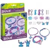 Centrum Dovana mergaitei 4-5 metų apyrankių gaminimo rinkinys Stitch Diy