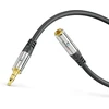 Cerrxian Sonero Premium 3.5mm prailgintuvas, 7.5m, paauksuoti kontaktai, juodas