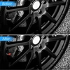 Cgeamdy 12 vnt. automobilių ventilių dangtelių rinkinys, aliumininiai automobilių ventilių dangteliai, padangų ventilių apsauginiai dangteliai su sandarikliu, universalūs šešiakampiai pakaitiniai ventilių dangteliai (raudoni)