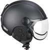 Cgm ebi unisex slidinėjimo šalmas suaugusiems, matinė juoda, xl (60 cm)