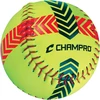 Champro dryžuotų treniruočių softbolo kamuoliukų rinkinys (optinė geltona, 12 colių)