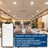 Changm Led įleidžiamas prožektorius 230 V išmanus Led lubų šviestuvas Alexa Bluetooth lubų prožektoriai plokščias 8 W Ip44 3 colių šilta balta į šalta balta 2700 K - 6000 K įleidžiamų prožektorių rinkinys iš 8