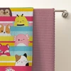 Character World Official Squishmallow vaikiškas rankšluostis | itin minkštas dryžuotas dizainas