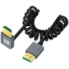 Chenyang Hdmi 2.1 Spiralinis Kabelis 1m, 90° Kampas, 8k 60hz, 4k 120hz