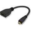 Chenyang Micro Hdmi į Hdmi moterišką 4k60hz Hdtv kabelio adapteris monitoriams, kameroms, 10 cm