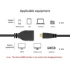 Chenyang Micro Hdmi į Hdmi moterišką 4k60hz Hdtv kabelio adapteris monitoriams, kameroms, 10 cm