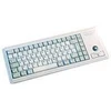 Cherry G84-4400 kompaktiška klaviatūra su rutuliniu valdikliu, Es išdėstymas (qwerty), laidinė (usb jungtis), 2 pelės mygtukai, mechaniniai Cherry Ml jungikliai, pilka