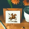 Chgcraft frau skaidrūs antspaudai graži moteris ir arklys skaidrus erelio silikoninis antspaudas skaidrus antspaudas kortelių gamybai dekoravimui scrapbooking albumų dekoravimui popieriaus "pasidaryk pats" amatams