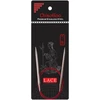 Chiaogoo Raudona Lace nerūdijančio plieno apskriti mezgimo virbalai 16" - dydis 10/6mm