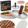 Chomik mėsos maltinių, burgerių, kotletų formavimo presas su iškilimais